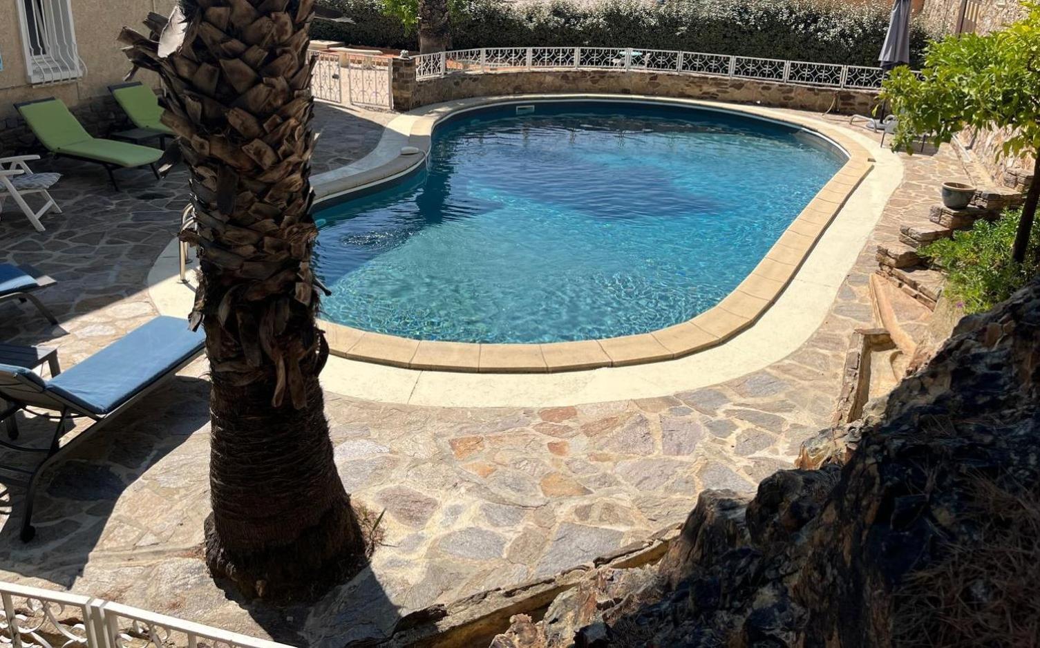 Meuble Tourisme 4*, Les Pieds Dans L'Eau, Villa Las Palmeras La Londe-les-Maures Luaran gambar