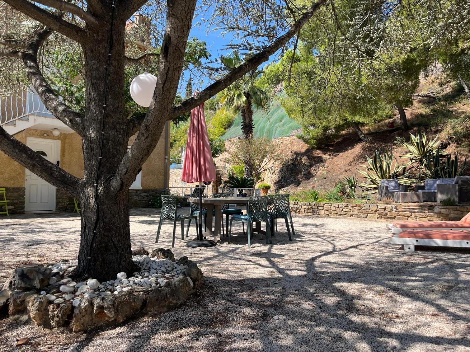 Meuble Tourisme 4*, Les Pieds Dans L'Eau, Villa Las Palmeras La Londe-les-Maures Luaran gambar